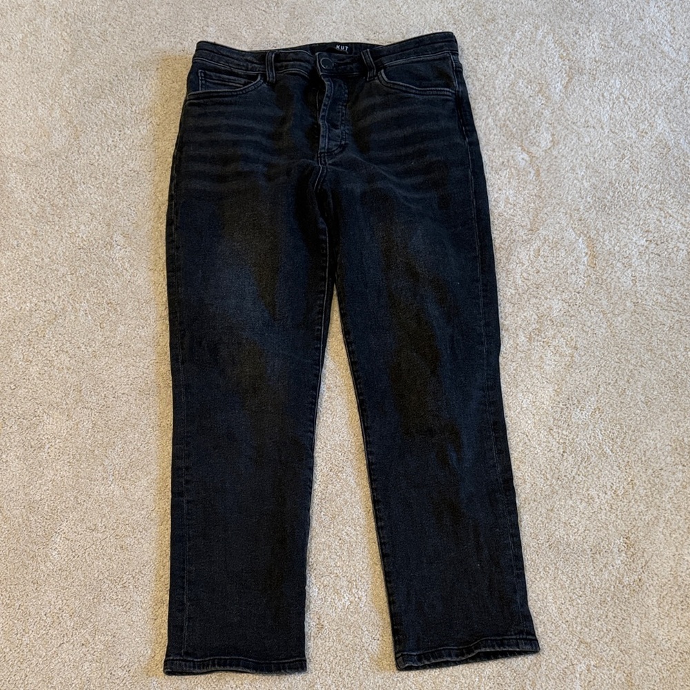 Kut from the Kloth Charcoal Denim Jeans